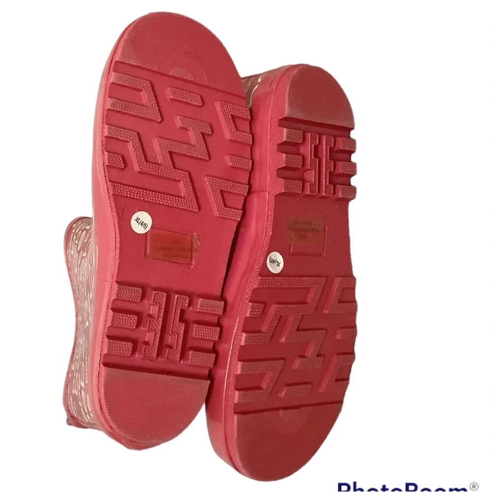 Bebe Logo Girls Waterproof Rubber Rainboots🇺🇸